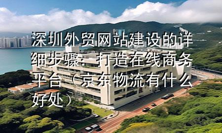 深圳外贸网站建设的详细步骤:打造在线商务平台(京东物流有什么好处)