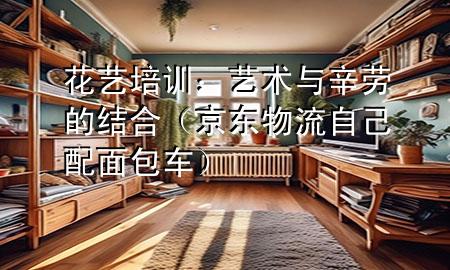 花艺培训:艺术与辛劳的结合(京东物流自己配面包车)