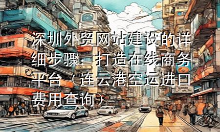 深圳外贸网站建设的详细步骤：打造在线商务平台（连云港空运进口费用查询）