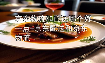 京东物流和配送哪个好一点-京东配送和京东物流
