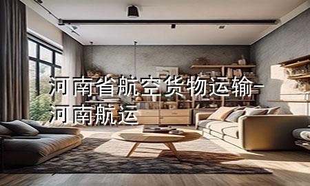 河南省航空货物运输-河南 航运
