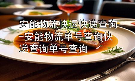 安能物流快运快递查询-安能物流单号查询快递查询单号查询