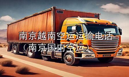 南京越南空运运输电话(南京国内空运)