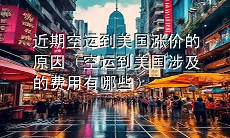 近期空运到美国涨价的原因(空运到美国涉及的费用有哪些)