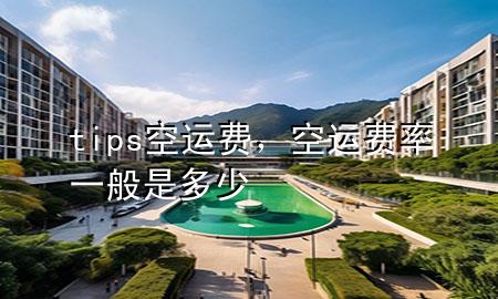 tips空运费,空运费率一般是多少