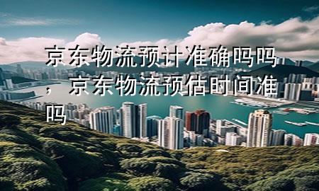 京东物流预计准确吗吗，京东物流预估时间准吗