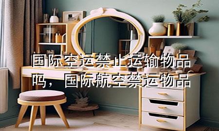 国际空运禁止运输物品吗,国际航空禁运物品