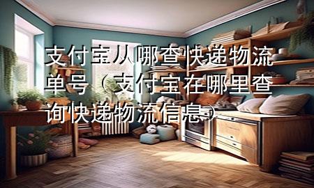 支付宝从哪查快递物流单号(支付宝在哪里查询快递物流信息)