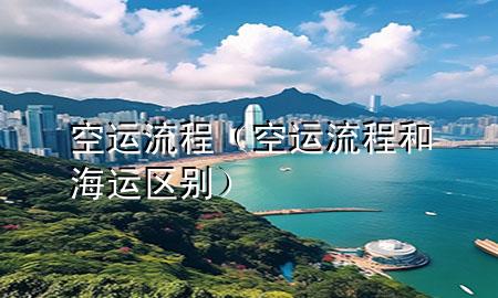 空运流程(空运流程和海运区别)