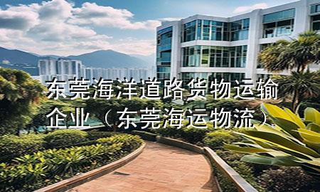东莞海洋道路货物运输企业（东莞海运物流）
