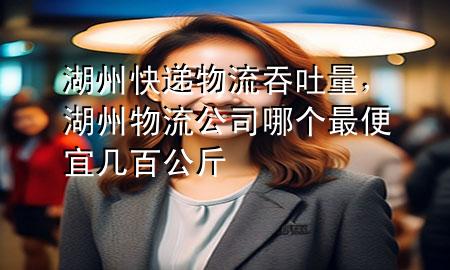 湖州快递物流吞吐量,湖州物流公司哪个最便宜几百公斤