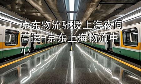 京东物流驰援上海夜间高速-京东上海物流中心