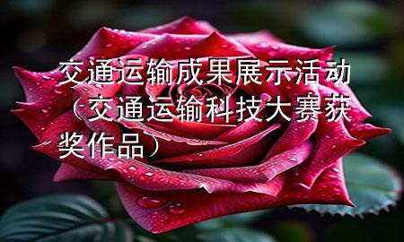 交通运输成果展示活动(交通运输科技大赛获奖作品)