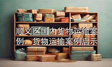 顺义区国内货物运输案例,货物运输案例启示