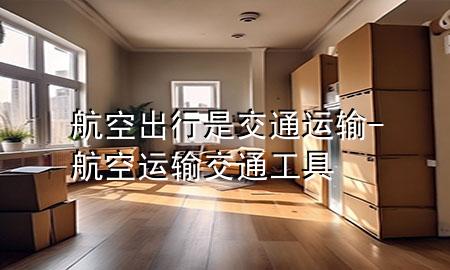 航空出行是交通运输-航空运输交通工具