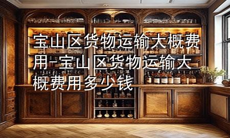 宝山区货物运输大概费用-宝山区货物运输大概费用多少钱