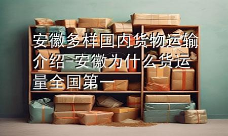 安徽多样国内货物运输介绍-安徽为什么货运量全国第一