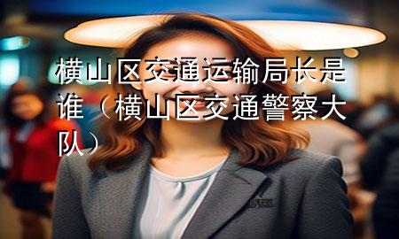 横山区交通运输局长是谁（横山区交通警察大队）