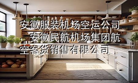 安徽服装机场空运公司,安徽民航机场集团航空客货销售有限公司