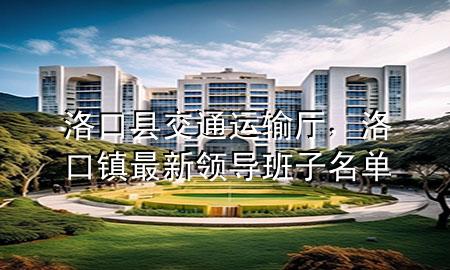 洛口县交通运输厅，洛口镇最新领导班子名单