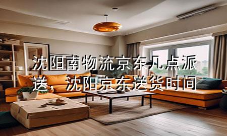 沈阳南物流京东几点派送,沈阳京东送货时间