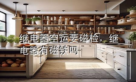 继电器空运要磁检,继电器有磁铁吗
