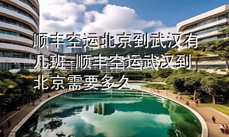 顺丰空运北京到武汉有几班-顺丰空运武汉到北京需要多久