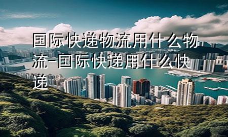 国际快递物流用什么物流-国际快递用什么快递
