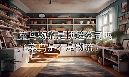 菜鸟物流是快递公司吗(菜鸟是不是物流)
