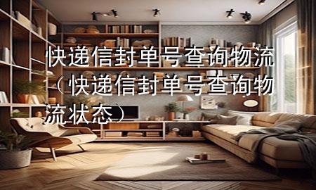 快递信封单号查询物流(快递信封单号查询物流状态)