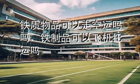 铁质物品可以走空运吗吗，铁制品可以飞机托运吗