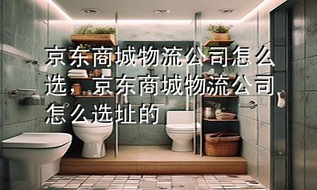 京东商城物流公司怎么选,京东商城物流公司怎么选址的
