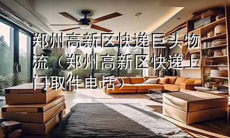 郑州高新区快递巨头物流(郑州高新区快递上门取件电话)