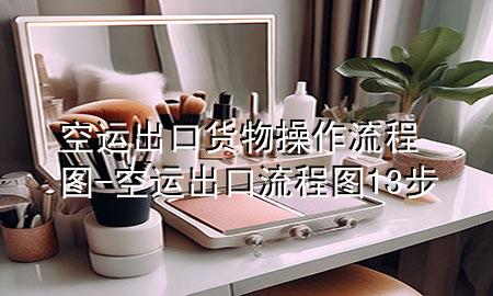 空运出口货物操作流程图-空运出口流程图13步