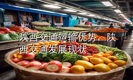 陕西交通运输优势,陕西交通发展现状