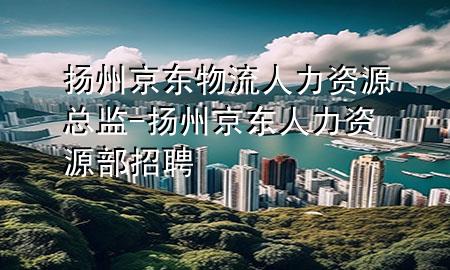扬州京东物流人力资源总监-扬州京东人力资源部招聘