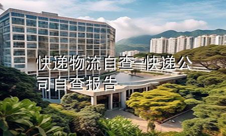 快递物流自查-快递公司自查报告