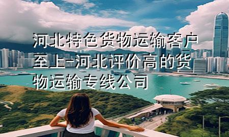 河北特色货物运输客户至上-河北评价高的货物运输专线公司