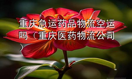 重庆急运药品物流空运吗(重庆医药物流公司)