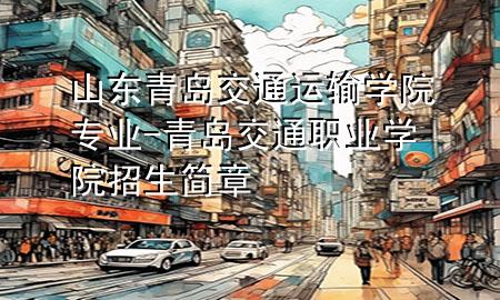 山东青岛交通运输学院专业-青岛交通职业学院招生简章