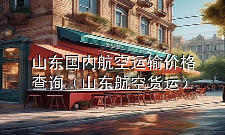 山东国内航空运输价格查询(山东航空 货运)