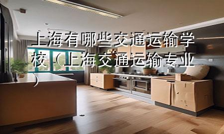 上海有哪些交通运输学校(上海交通运输专业)