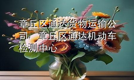 章丘区通达货物运输公司,章丘区通达机动车检测中心