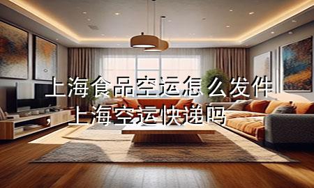 上海食品空运怎么发件,上海空运快递吗