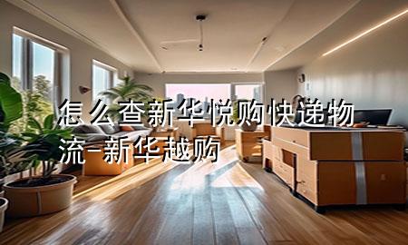 怎么查新华悦购快递物流-新华越购