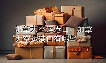 加拿大空运港口,加拿大空运港口有哪些