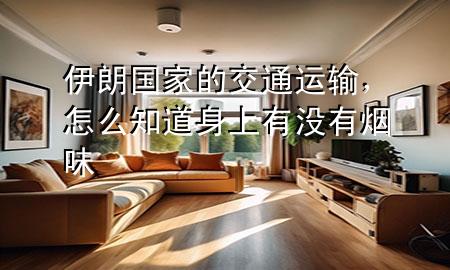 伊朗国家的交通运输,怎么知道身上有没有烟味