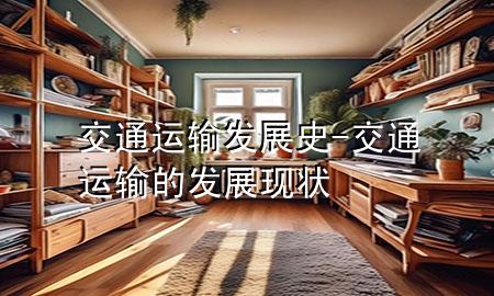 交通运输发展史-交通运输的发展现状