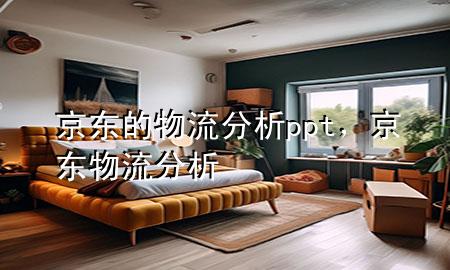 京东的物流分析ppt,京东物流 分析