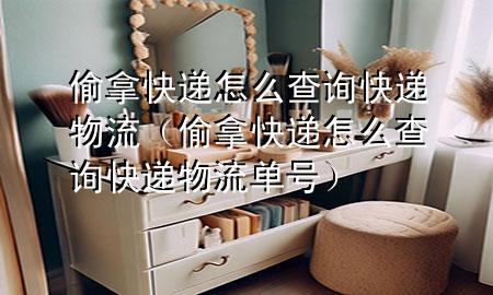 偷拿快递怎么查询快递物流(偷拿快递怎么查询快递物流单号)